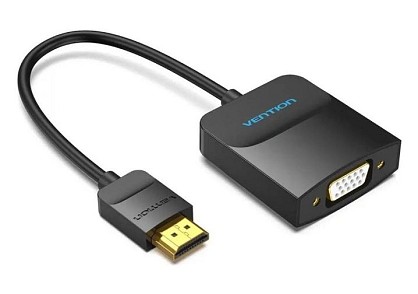 Адаптер Vention HDMI to VGA Black (42154)