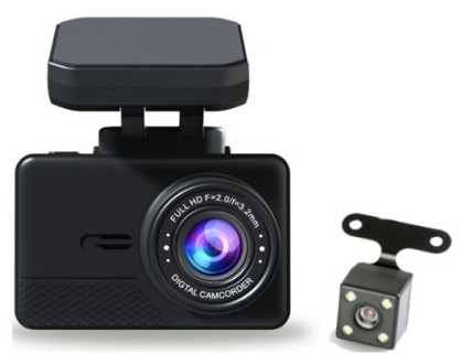 Відеореєстратор Globex GE-205W DualCam