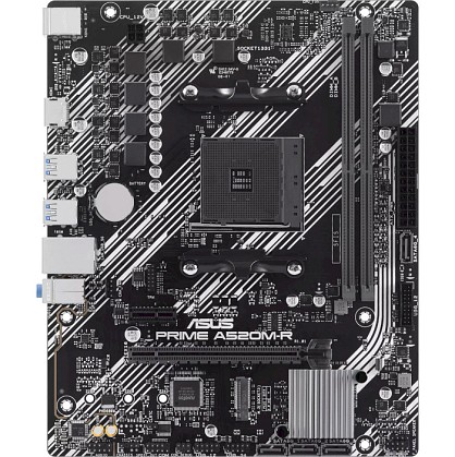 Материнська плата Asus PRIME A520M-R (sAM4, AMD A520, PCI-Ex16)