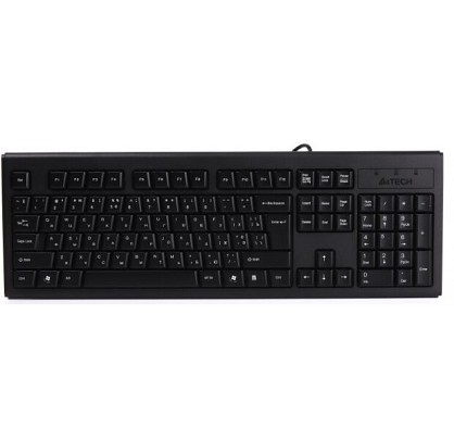 Клавіатура дротова A4Tech KRS-83 USB Black