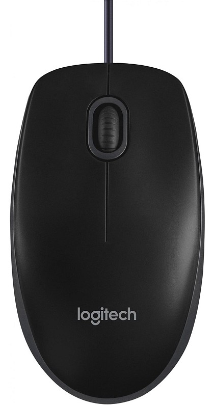 Миша Logitech B100 (910-003357) Black USB