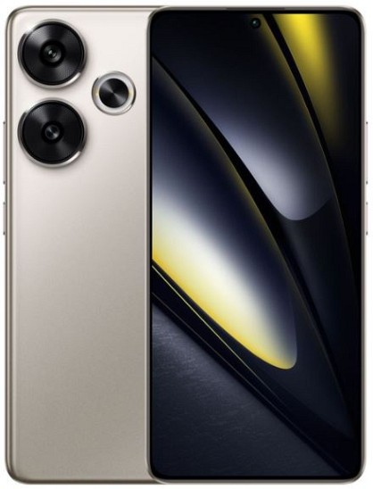 Смартфон Poco 6 12/512GB NFC Titanium (Global) (із зарядним пристроєм)