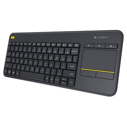 Клавіатура бездротова Logitech K400 Plus Black (920-007145)
