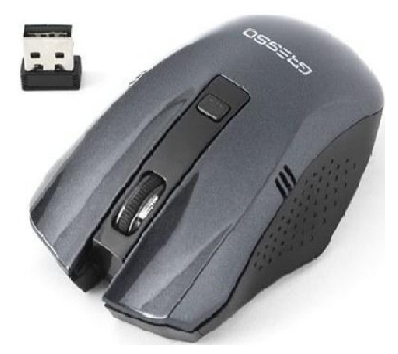 Миша Gresso GM-896G Wireless Black/Grey