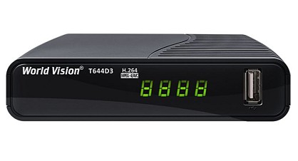 Цифровий ефірний ресивер World Vision T644D3 Fm