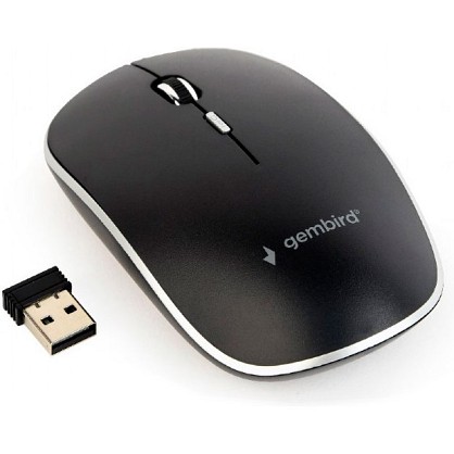 Миша бездротова Gembird MUSW-4BS-01 Wireless Black