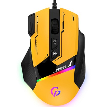 Миша GamePro GM300Y USB Yellow-Black