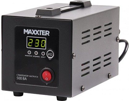 Стабілізатор напруги Maxxter 500 BA (MX-AVR-E500-01)