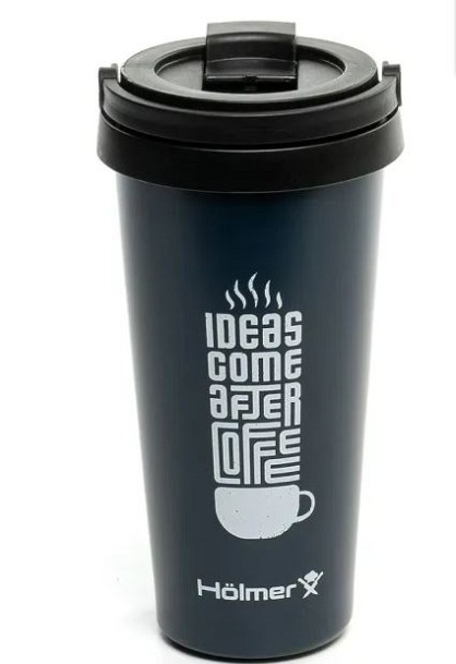 Термокружка Holmer TC-0500-DB Coffee Time