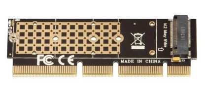 Адаптер Frime PCI-E x4x8x16 to M.2 (M Key) (ECF-PCIEtoSSD006)