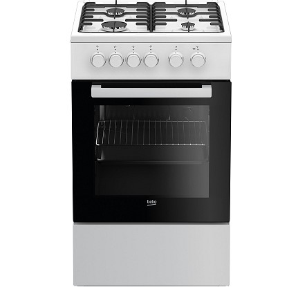 Плита Beko FSS 52020 DW комбінована