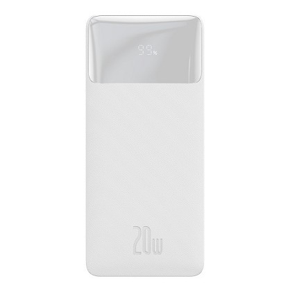 УМБ (Power Bank) Baseus Bipow Digital Display PPDML-N02 30000mAh 20W 3A White 