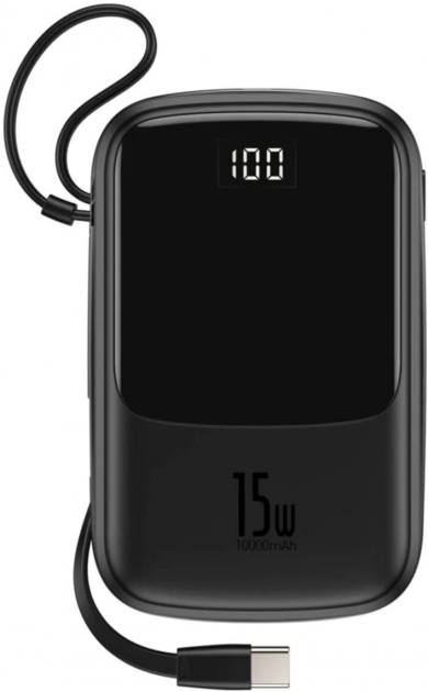 УМБ (Power Bank) Baseus Q Pow Digital Display 3A 10000mAh Black