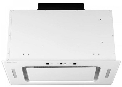 Витяжка Minola BGH 5977 WH Silent 1300 LED (пульт, повновбудована)