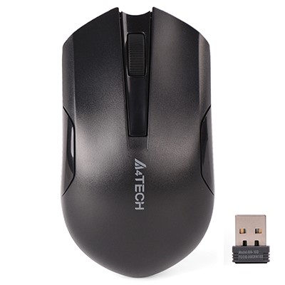 Миша A4Tech G3-200N Wireless Black