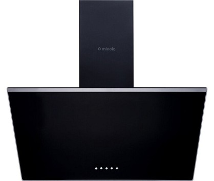 Витяжка декоративна похила Minola HDN 5222 BL/INOX 700 LED