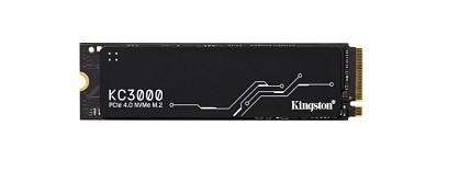 SSD диск Kingston KC3000 1TB M.2 2280 NVMe PCIe Gen 4.0 x4 3D TLC NAND (SKC3000S/1024G)