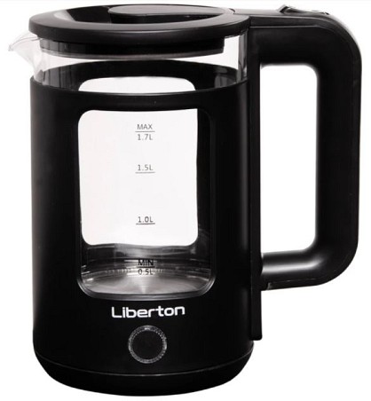 Електрочайник Liberton LEK-6831 (скло, підсвітка)