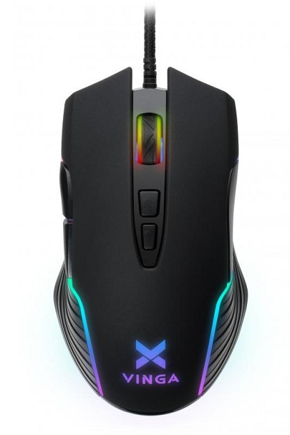 Миша ігрова Vinga MSG-200 USB Black