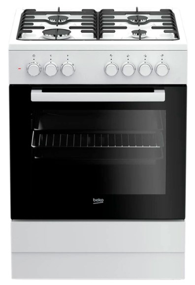 Плита комбінована Beko FSM62120DW (газ+електро)