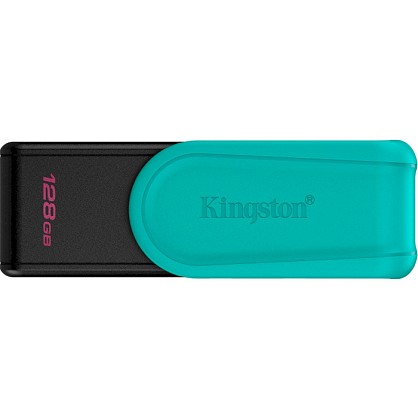 Флеш пам'ять USB Kingston DataTraveler Exodia S 128GB USB 3.2 Gen 1 Black/Turquoise (DTXS/128GB)