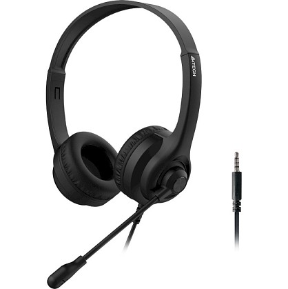 Навушники A4Tech HS-8i Black стереогарнітура