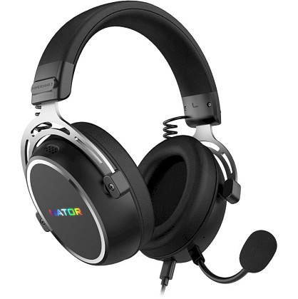 Навушники Hator Hypergang 3 Hi-Res Black (ESH50) з мікрофоном