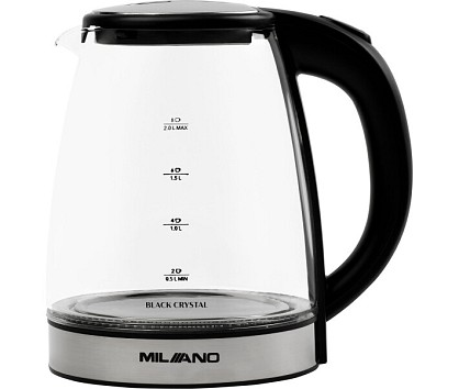 Електрочайник Milano KT-4002 SB Black Crystal