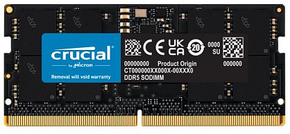 Оперативна пам'ять Crucial SODIMM DDR5-5600 12288 MB PC5-44800 (CT12G56C46S5)