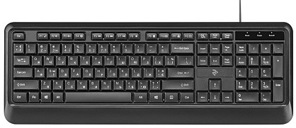 Клавіатура дротова 2E KS130 USB Black (2E-KS130UB)