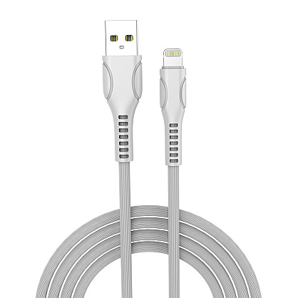 Кабель ColorWay USB - Apple Lightning (line-drawing) 2.4А 1м