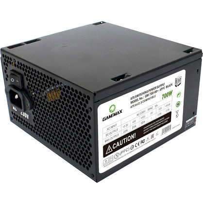 Блок живлення GameMax GM-700 80+ APFC Black