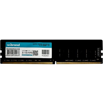 Оперативна пам’ять Wibrand DDR4 CL22 32GB 3200 MHz CL22 DIMM (WI3200DDR4D/32GB)