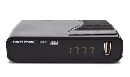 Цифровий ефірний ресивер World Vision T624D3