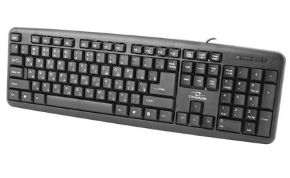 Клавіатура Esperanza Titanium TKR101 USB Black