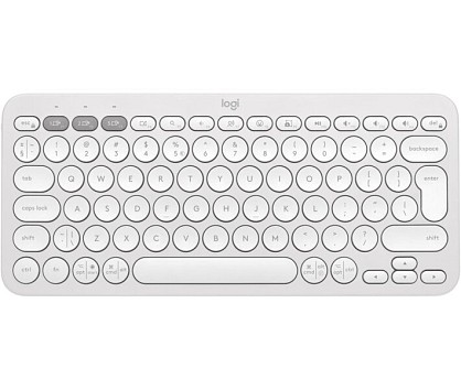 Клавіатура Logitech Pebble Keys 2 K380s Tonal White UA (920-011852)