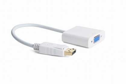 Адаптер Cablexpert DisplayPort на VGA (A-DPM-VGAF-02-W)