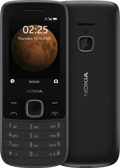 Мобільний телефон Nokia 225 4G DS Black