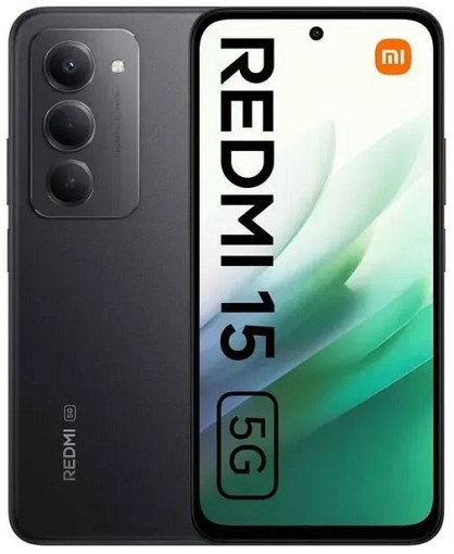 Смартфон Xiaomi Redmi 15 5G 8/256GB NFC Midnight Black (Global) (із зарядним пристроєм)