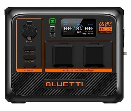 Зарядна станція Bluetti AC60P 504Wh 600W (Global)