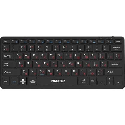 Клавіатура Maxxter KBW-C01B-UA