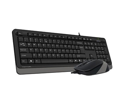 Комплект (клавіатура + миша) A4Tech F1010 Black/Grey USB