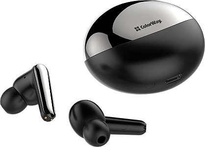 Навушники ColorWay TWS-3 Earbuds Black (CW-TWS3BK)