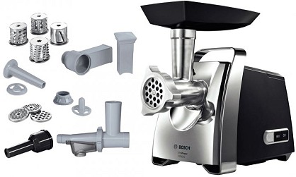 М'ясорубка Bosch MFW68660 шинковка, томатопрес