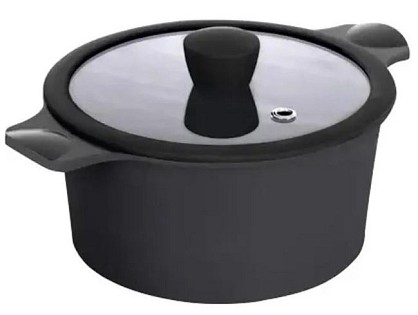 Каструля Ringel Zitrone Black RG-2108-24/1 BL-R 4.2л.
