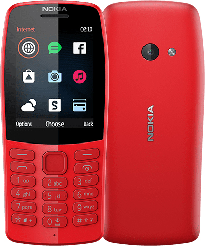 Мобільний телефон Nokia 210 Dual Sim Red