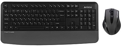 Комплект бездротовий A4Tech FG2500S Plus (Grey)