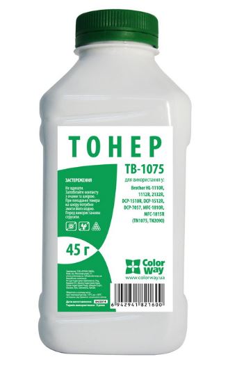 Тонер ColorWay Brother HL-1112/2132, DCP-1521/7057 (TB-1075)