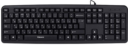 Клавіатура дротова Gemix KB140 Black