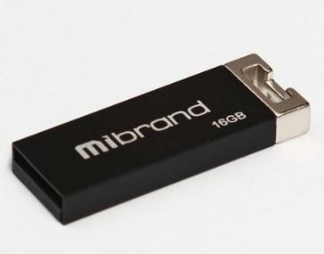 Флешка Mibrand Сhameleon 16Gb Black